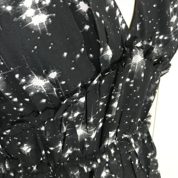 Dex Star Pattern Hi-Low Dress Size XS - Picture 3 of 7